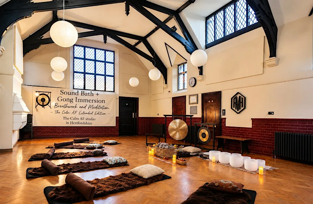Tring l Sound Bath l Gong immersion l Meditation l Breathwork Night at Aldbury memorial hall