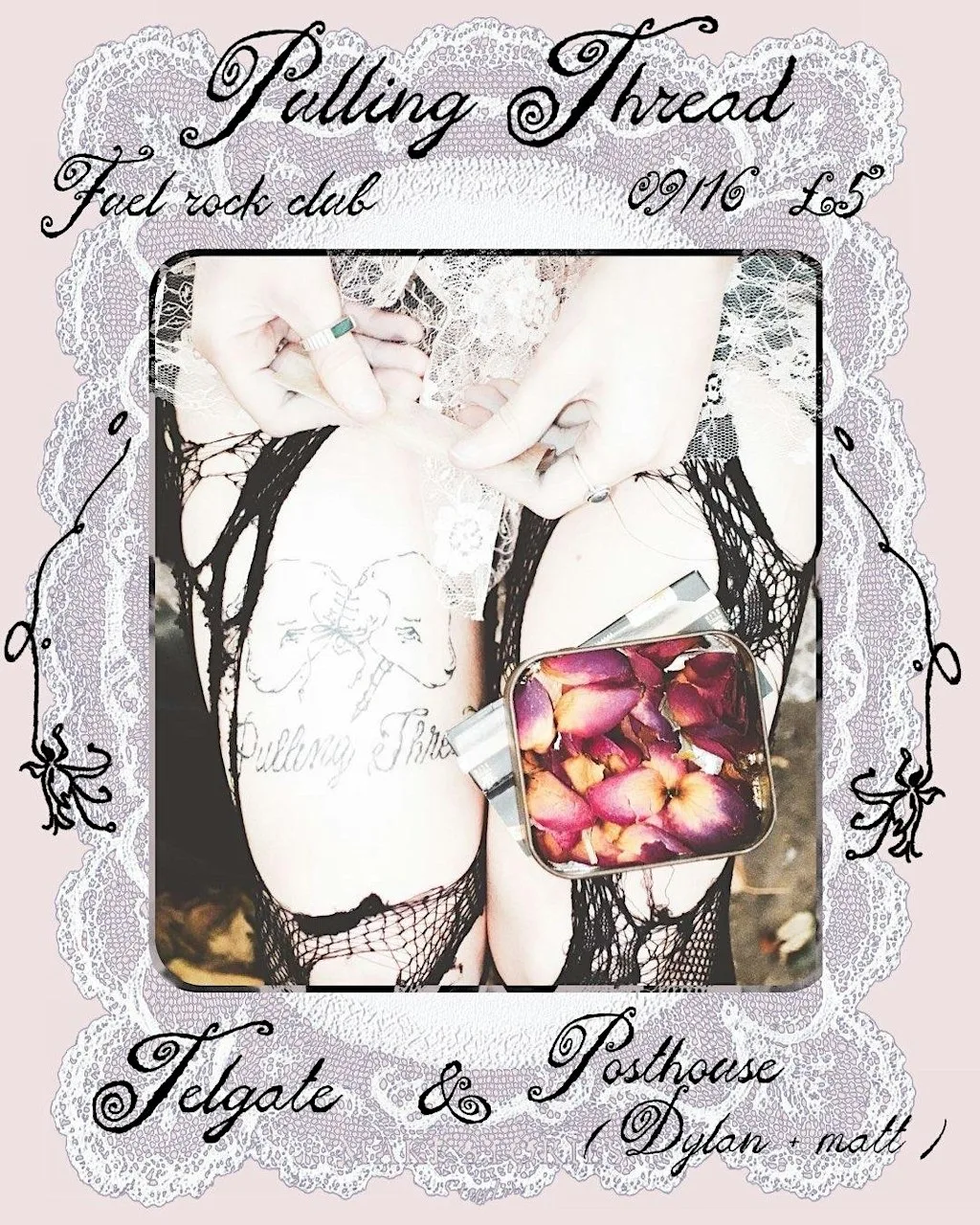 Pulling thread lambs release show + support at Fuel Rock Club