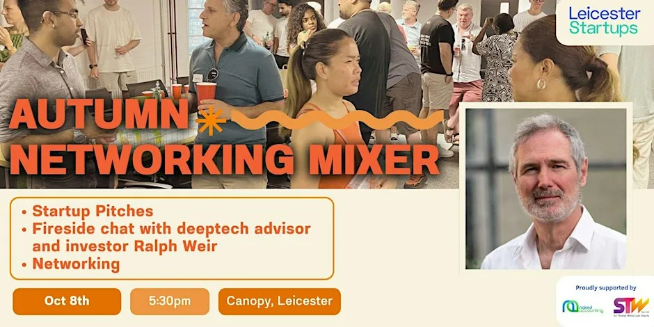Autumn Networking Mixer & Social: Ralph Weir - deep tech advisor/investor at Canopy