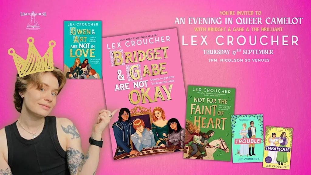 Bridget and Gabe Are Not Okay: Queer Camelot with Lex Croucher at Nicolson Square Venues