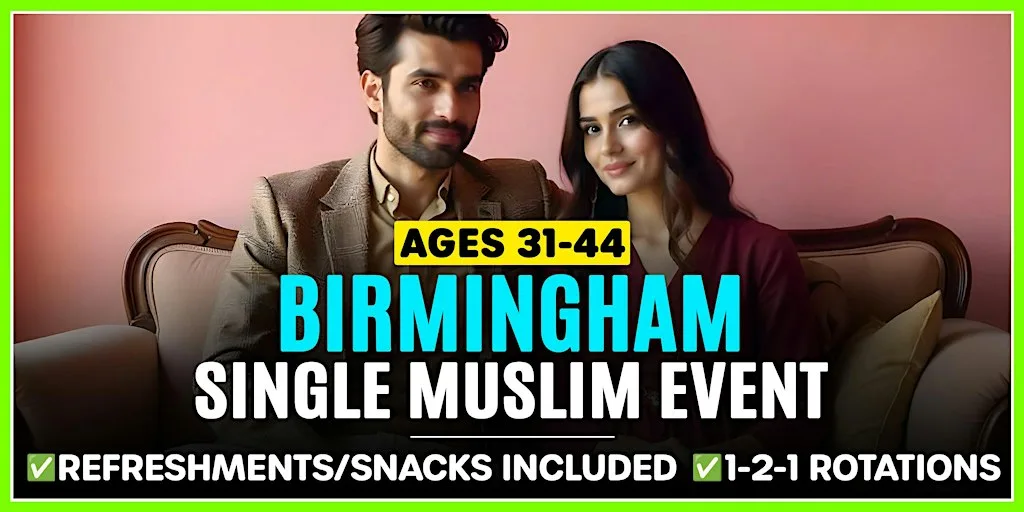 Birmingham, Ages 31-44 - Single Muslim Marriage Events. at Ibis Birmingham New Street Station