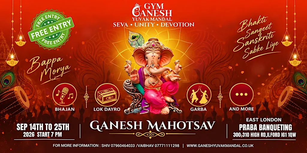 Ganesh Chaturthi London / Eastlondon