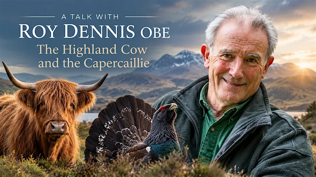 Roy Dennis OBE - The Highland Cow and the Capercaillie