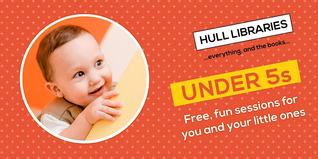 Under 5s sessions - at a library near you!