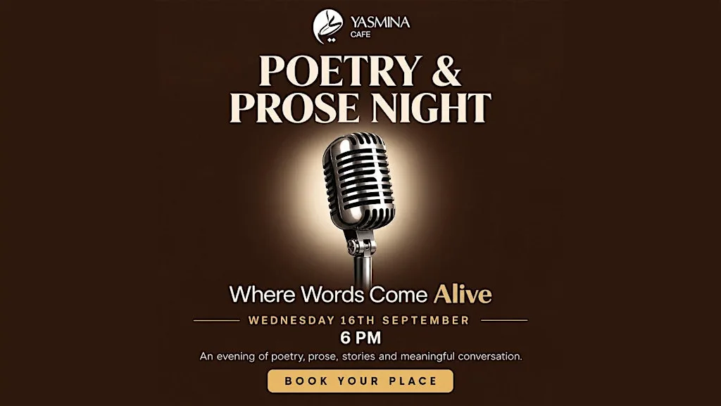 Yasmina Nights – Poetry, Stories & Coffee