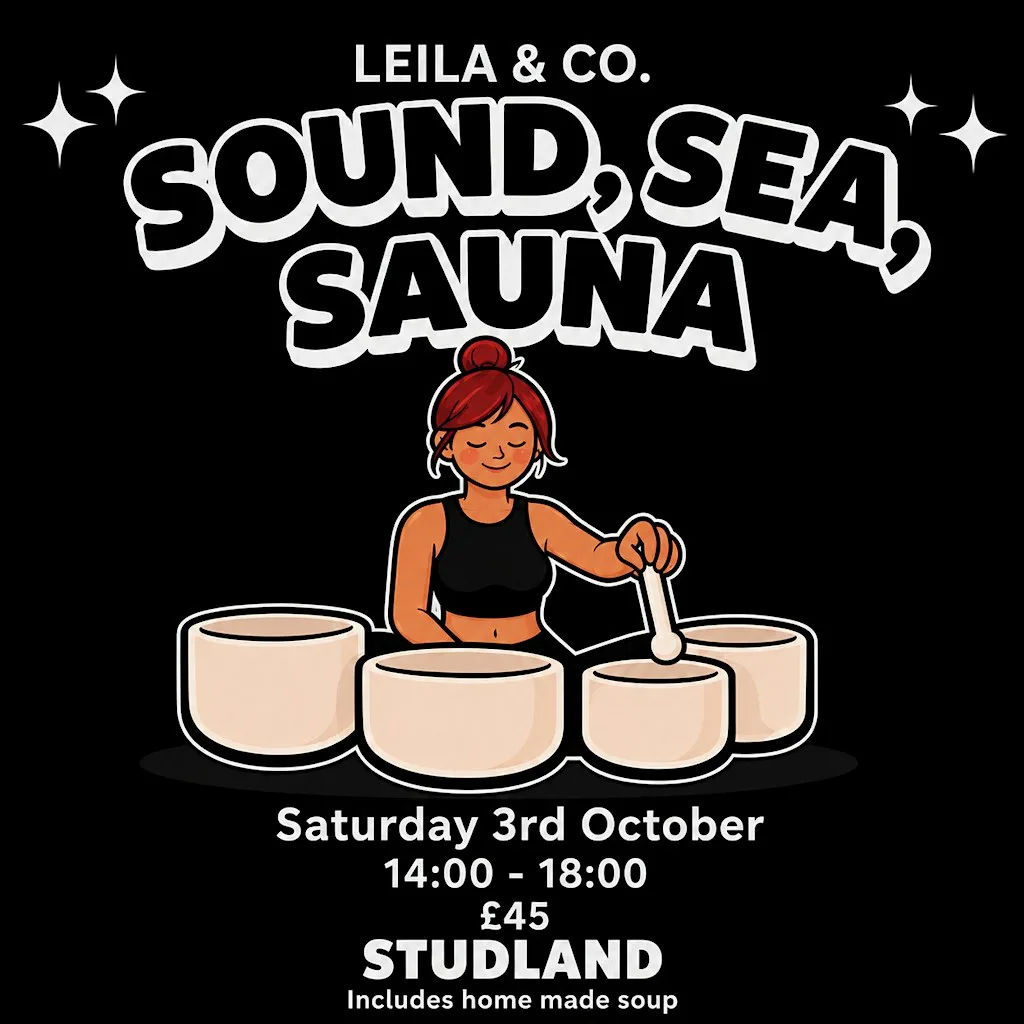 Sound Bath and beach sauna