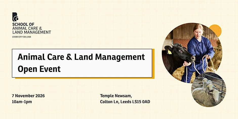 Animal Care & Land Management Open Event at Temple Newsam Home Farm