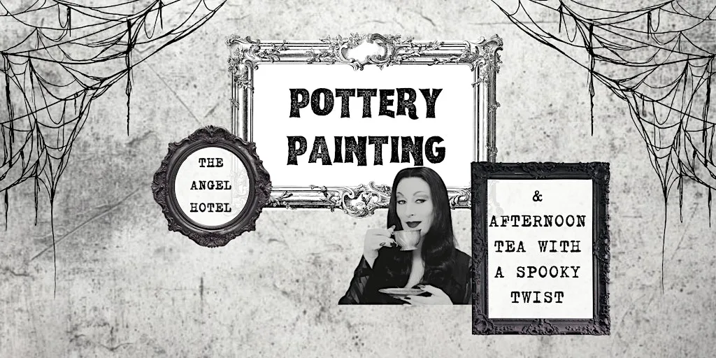 Spooky Afternoon Tea & Pottery Painting