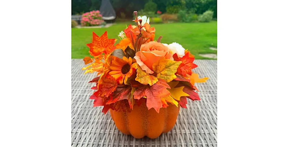 Autumn Pumpkin Flower Arrangement Workshop at Kilbeggan Distillery Visitor Centre - Irelands Oldest Licensed Distillery