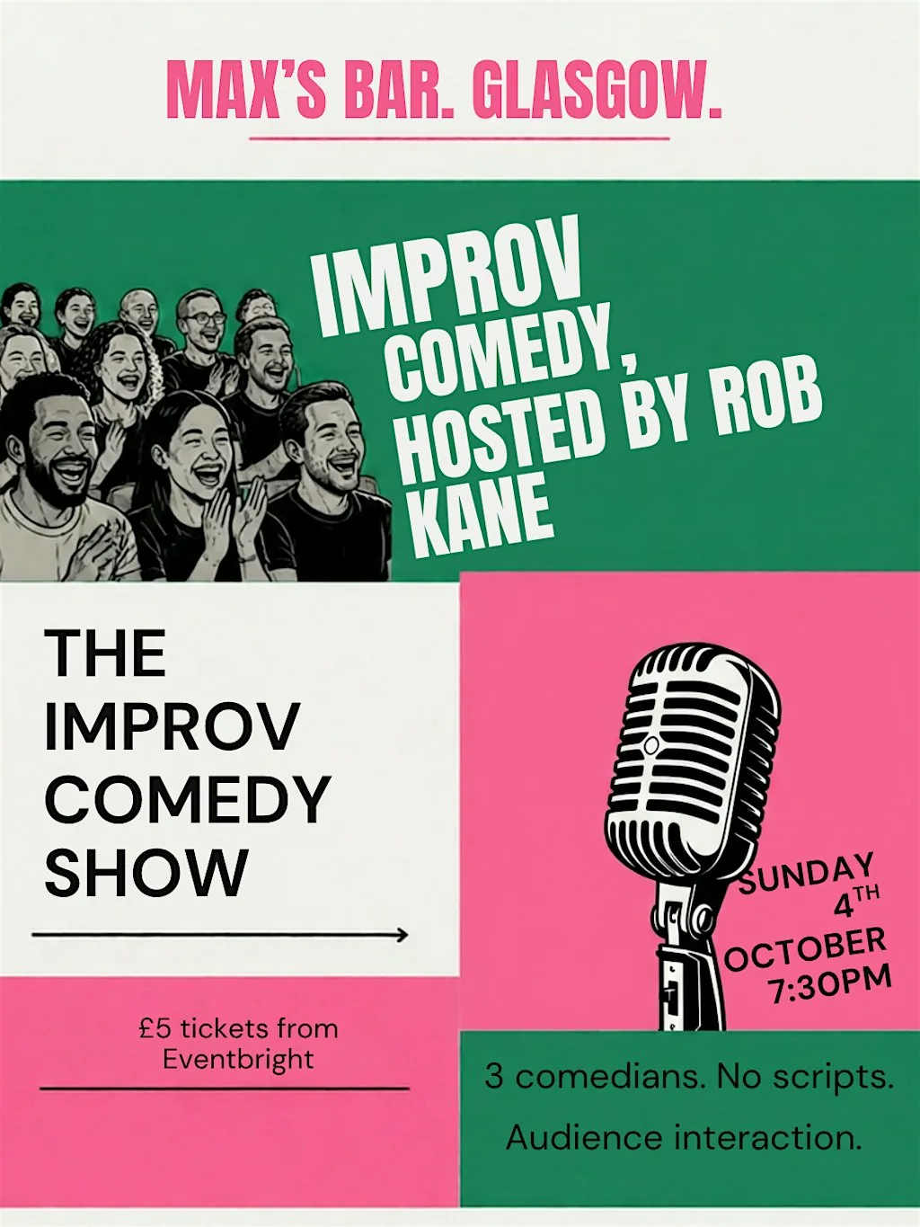 Rob Kane’s improv comedy