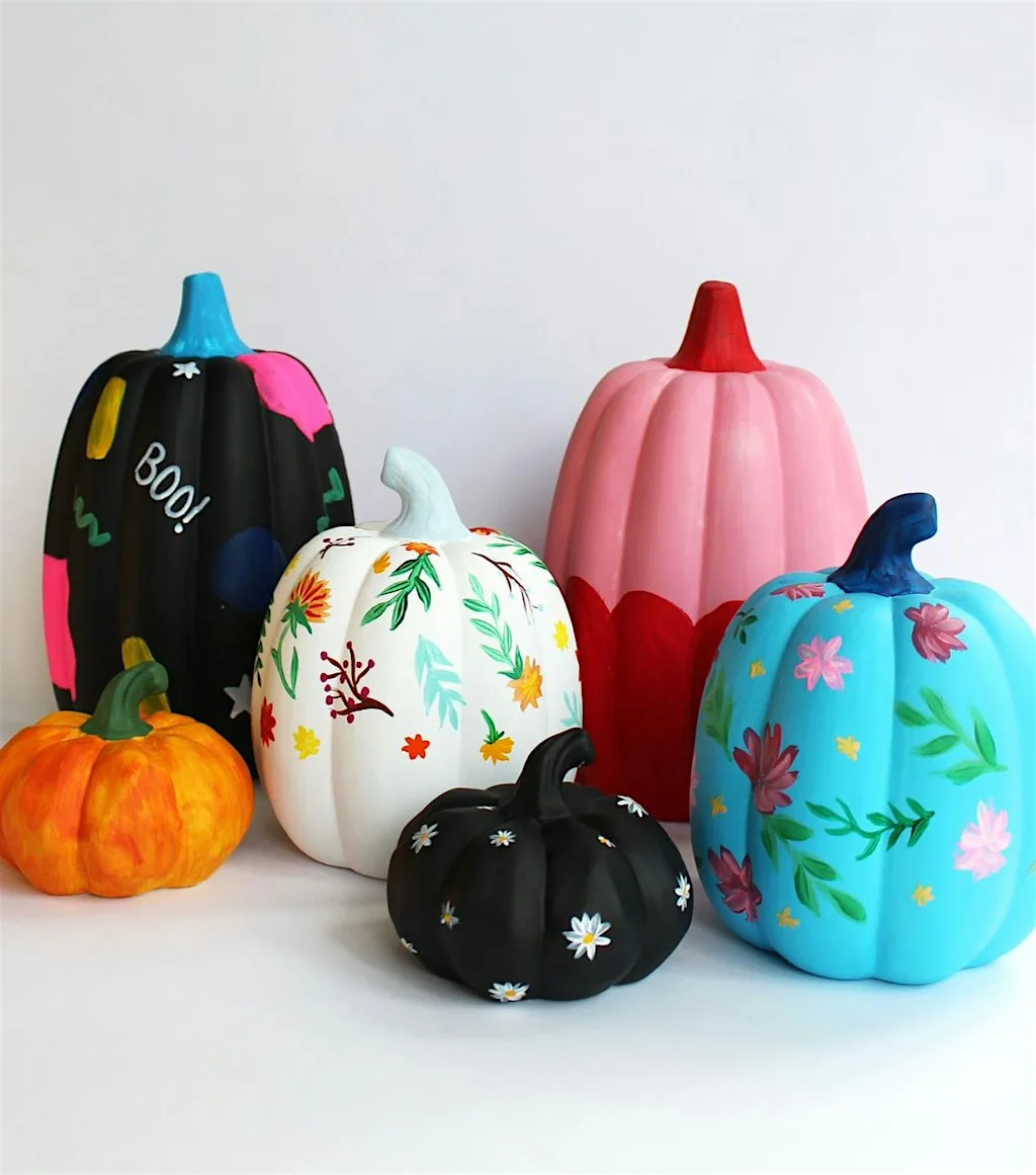 Ceramic Pumpkin Painting at Cambridge Street Collective