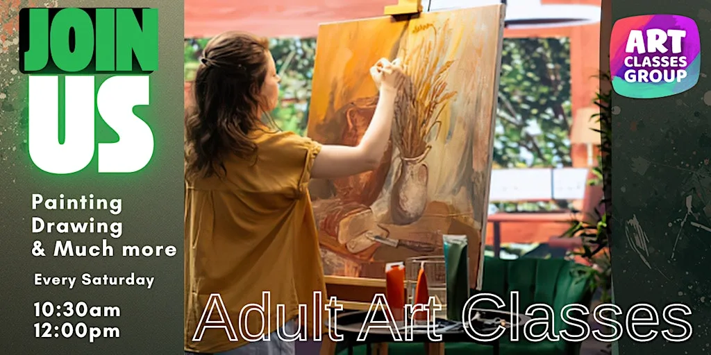Adult Art Classes – Painting & Drawing (All Levels) | Saturdays at Art Classes Group Limited