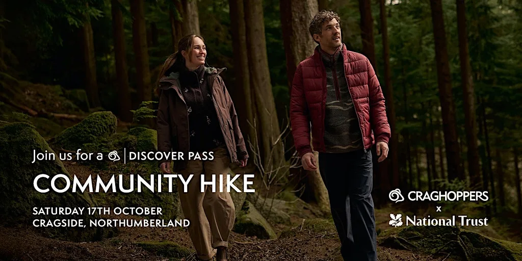 Craghoppers x National Trust | Discover Pass Hike: Cragside | 17th October