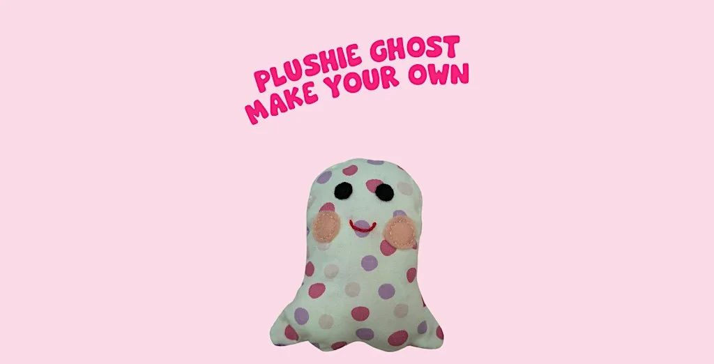 Make your own plushie ghost