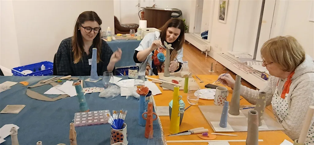 Pottery & Prosecco: Make a Bud Vase Set at Jack Meade's Bar & Beer Garden