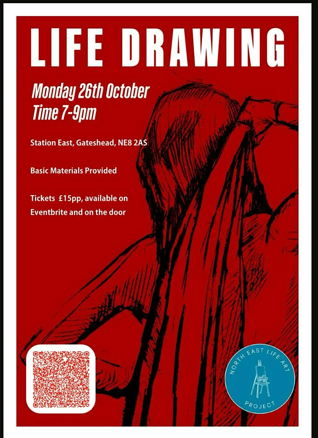 Life Drawing at Station East at Station East
