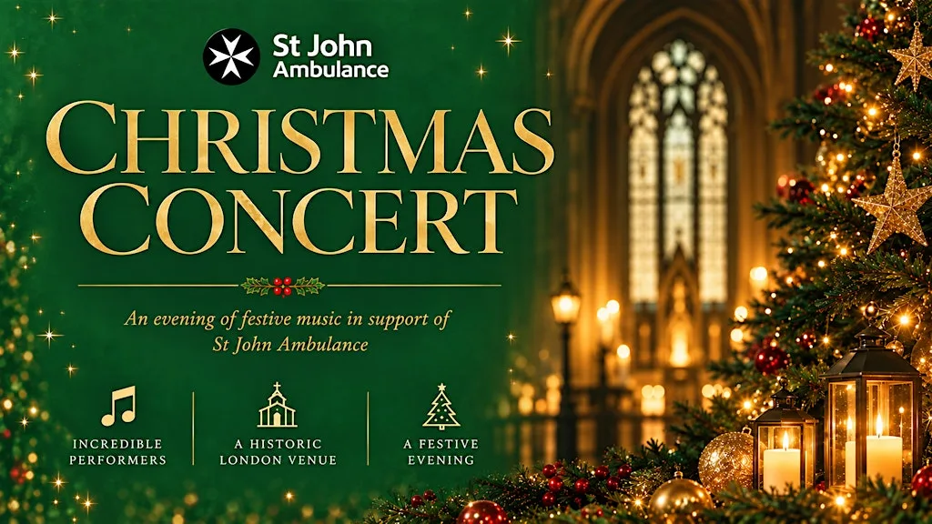 St John Ambulance Christmas Concert at The Priory Church of The Order of St John