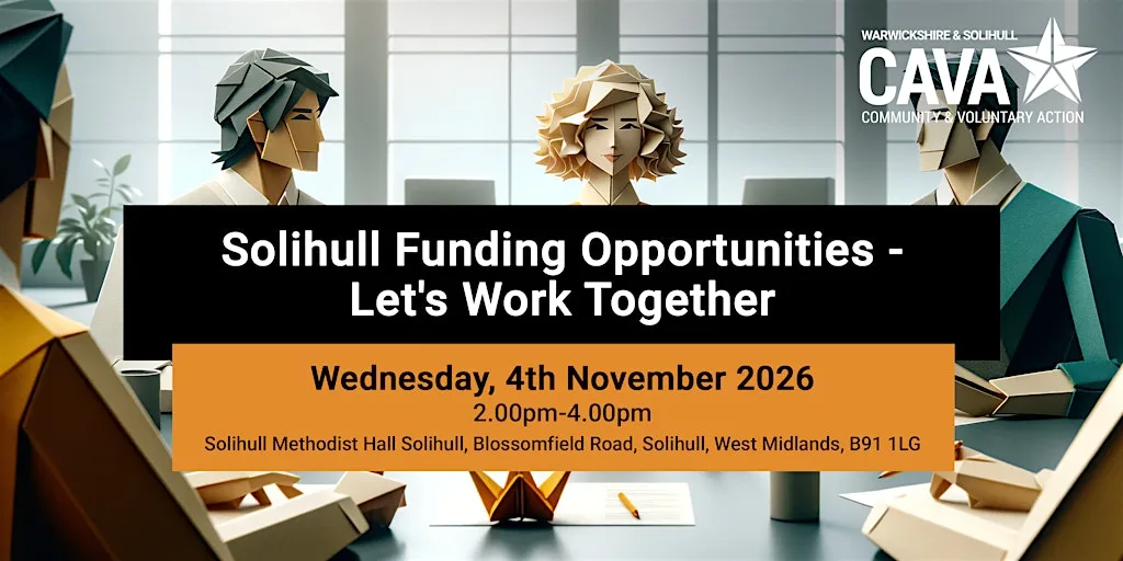 Solihull Funding Opportunities - Let's Work Together