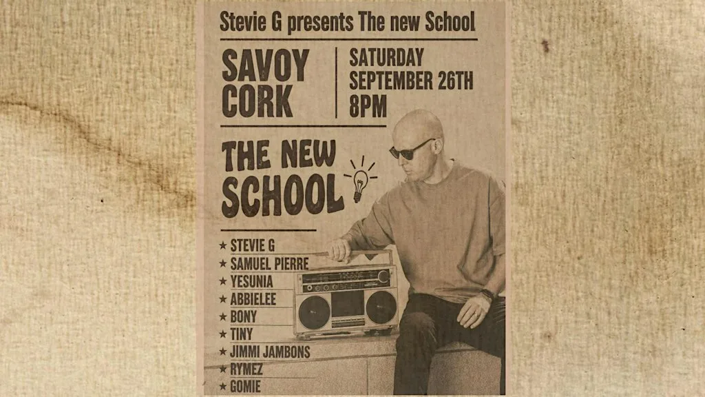 Stevie G present THE NEW SCHOOL at savoy