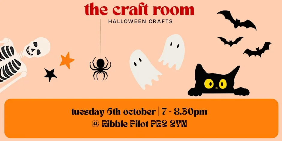 the craft room | halloween craft night