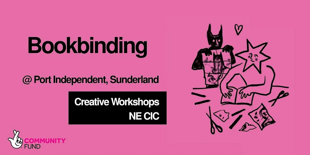 Bookbinding Workshop in Sunderland, Beginner Friendly and Inclusive at Port Independent