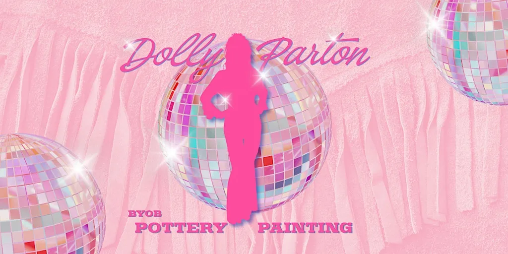Dolly Parton Themed Pottery Painting