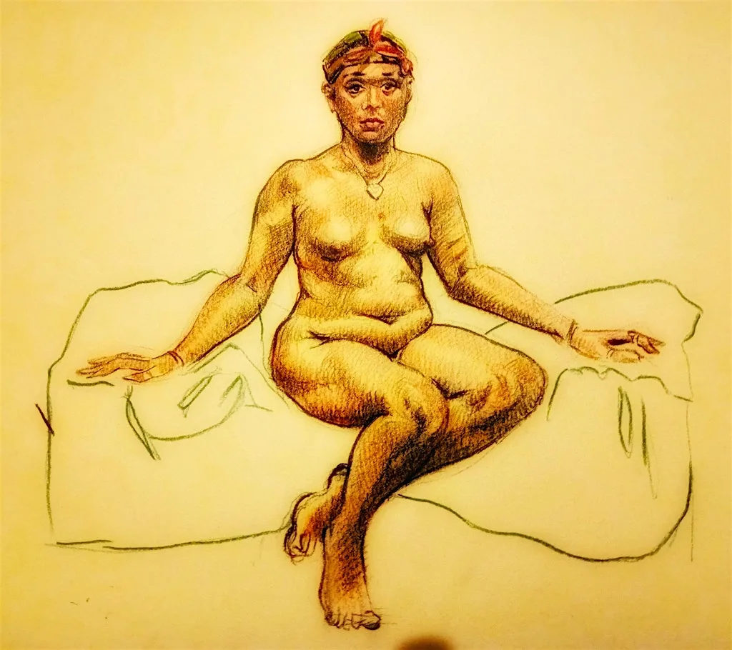 Life drawing tutored classes at Cornerstone in Hove at Cornerstone Community Centre