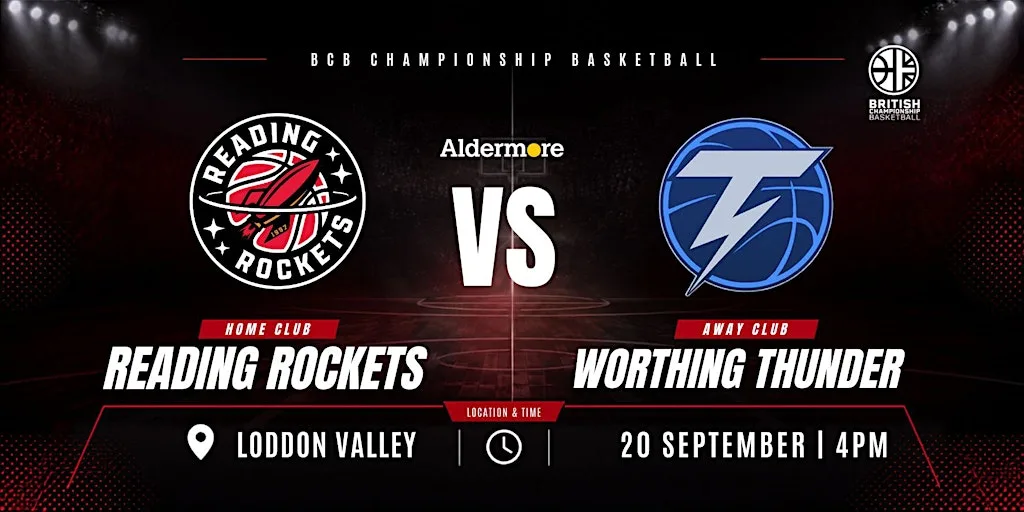 BCB CUP | Aldermore Reading Rockets vs Worthing Thunder