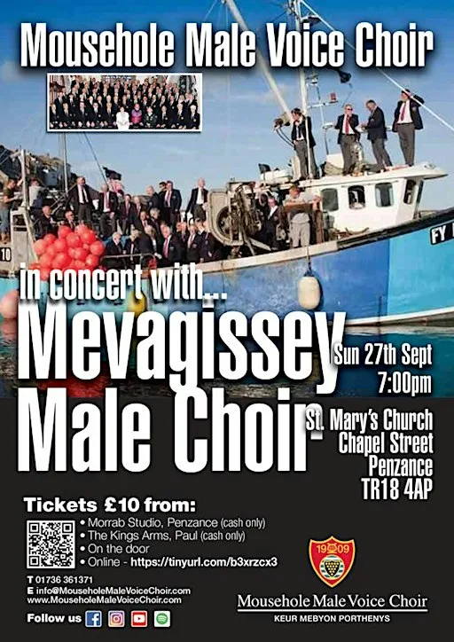 MEVAGISSEY MALE CHOIR WITH MOUSEHOLE MVC
