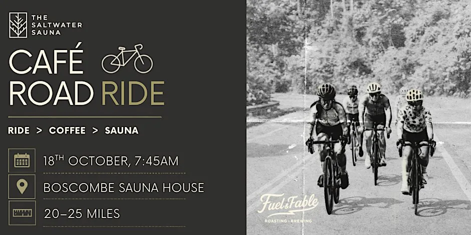 Saltwater Sauna - Cafe Ride at Boscombe Sauna House