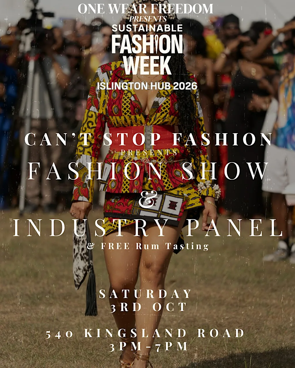 SFW | The Can't STOP Fashion Show & Panel Discussion w JohnnyTalks
