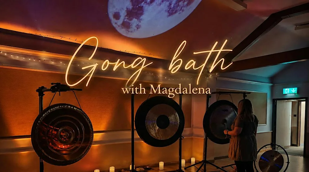 Restorative Gong Bath with Magdalena at The Beehive Centre