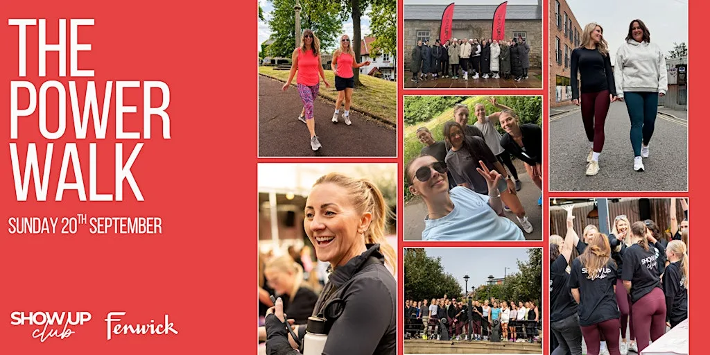 The Power Walk - Show Up Club x Fenwick at Fenwick Newcastle
