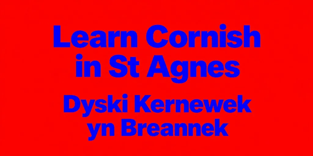 Cornish language class in St Agnes - Grade 2
