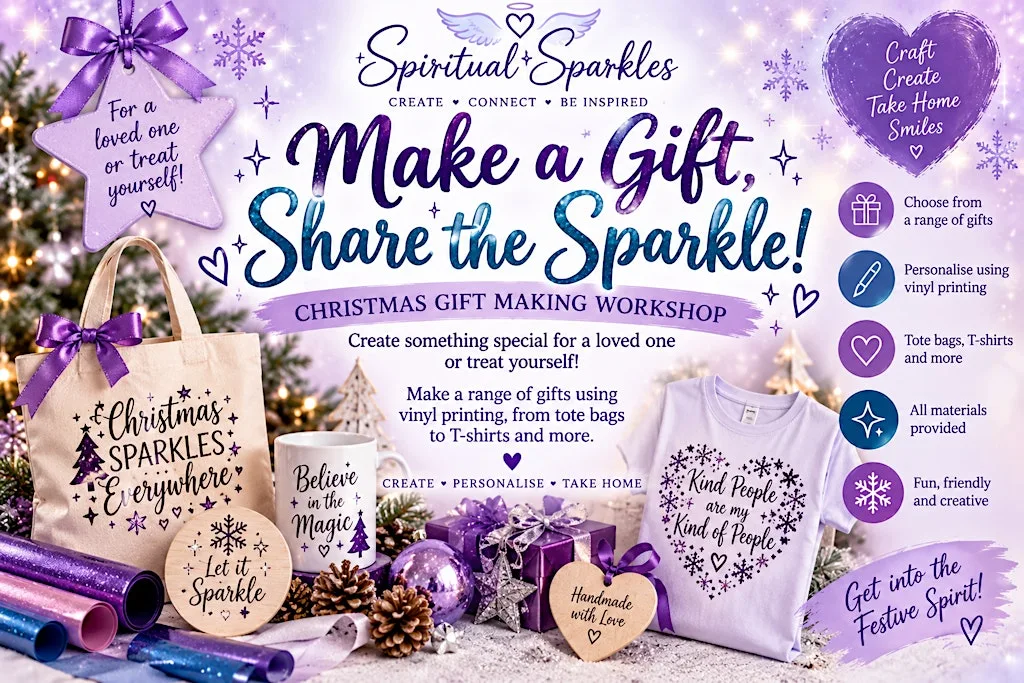 Make a Gift, Share the Sparkle! ✨Choose from a range of gifts and personal at Dunkirk Community Centre