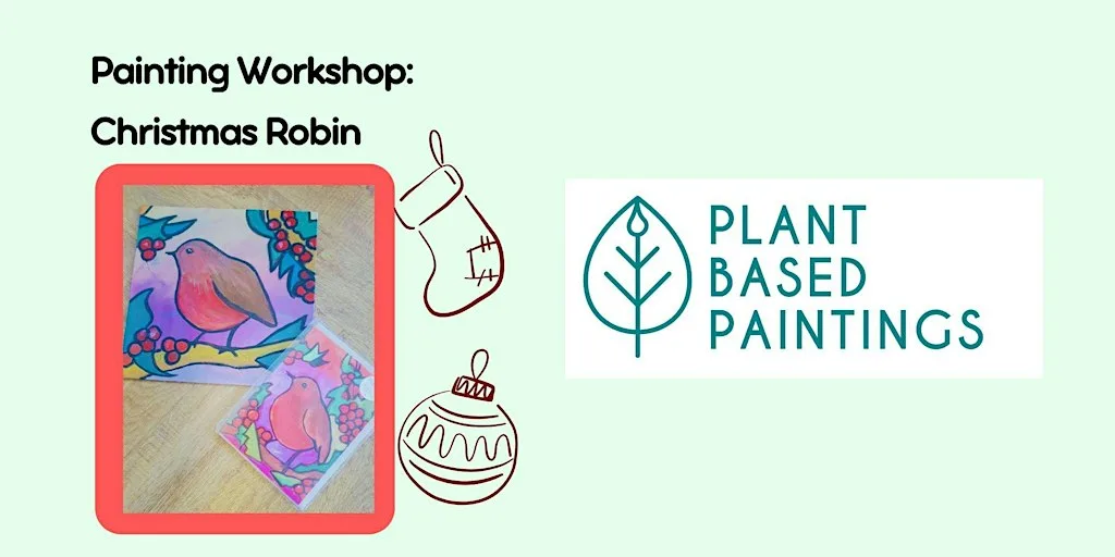 Painting workshop: Christmas Robin