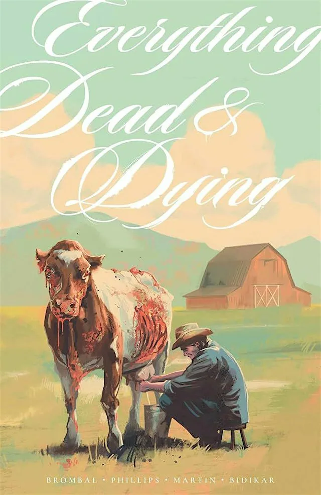 Edinburgh Graphic Novel Book Club - Everything Dead & Dying by Tate Brombal at Dockside - Lobby