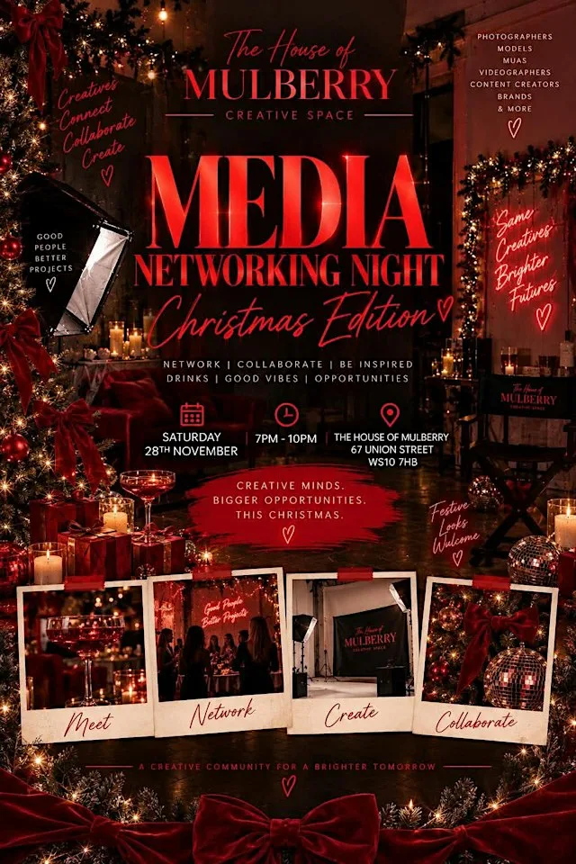 Media Network Night: Christmas Edition at The House of Mulberry