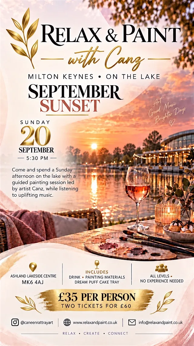 Relax & Paint with Canz - Lake Sunset Edition at Ashland Lakeside Community Centre