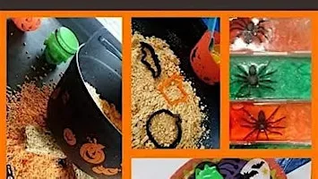 Halloween is coming.... Messy play and slime at Pennypit Centre