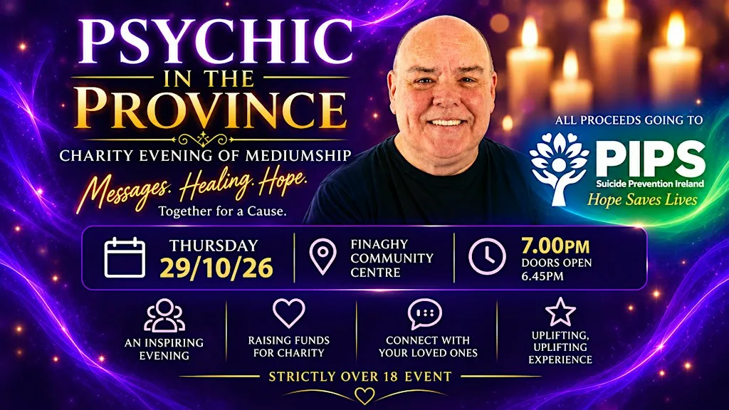 Psychic In the Province Charity Evening Of Mediumship