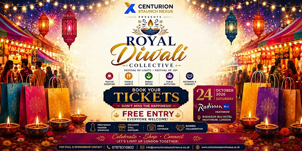 CS Royal Diwali Collective at Radisson Blu Hotel, London Heathrow