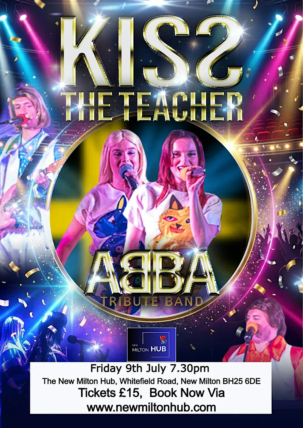 KISS THE TEACHER ABBA Tribute Band