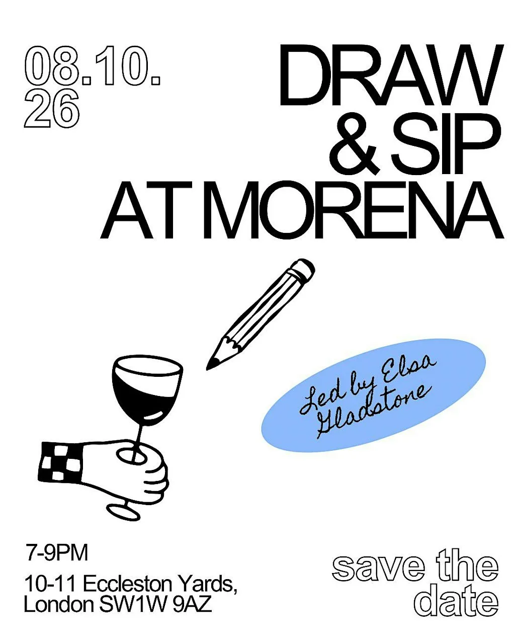 Draw & Sip at Morena