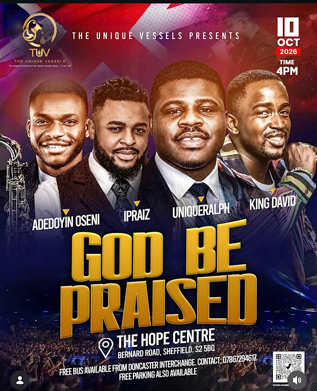 GOD BE PRAISED 2026 – A Night of Worship, Praise & Encounter