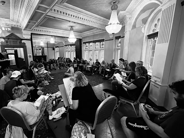 Otley Life Drawing at The Black Horse Hotel