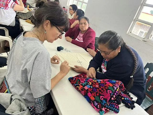 Traditional Mexican Embroidery Workshop - La Feria Festival