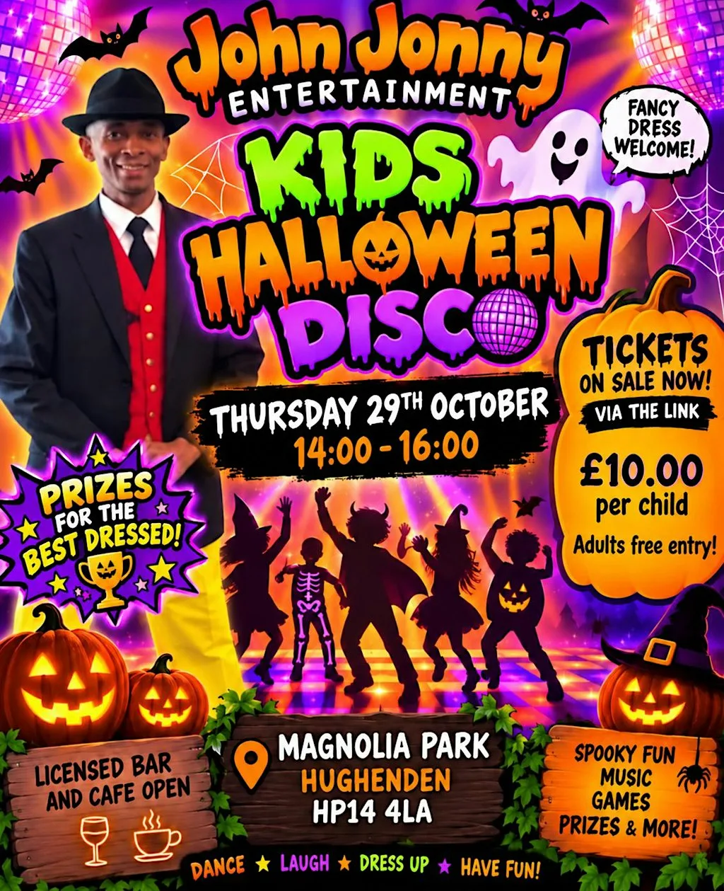Kids Halloween Disco at Magnolia Park