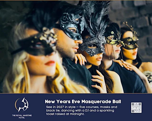 New Year's Eve Masquerade Ball at Royal Maritime Hotel