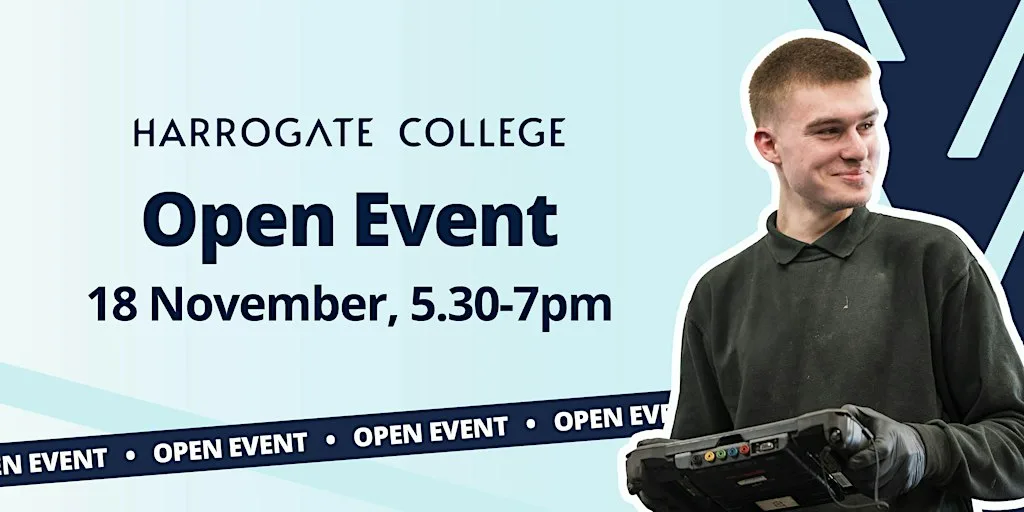 Harrogate College November Open Event at Harrogate College